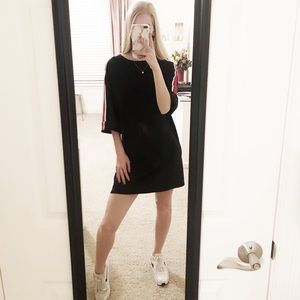 ZARA Black Boxy-Cut Dress